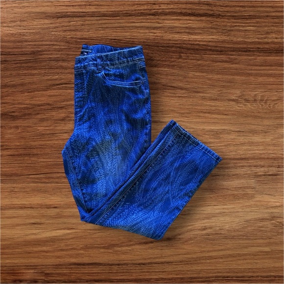 FDJ Canada Suzanne Dark Blue Straight Leg Jeans Womens Size 14 French Dressing - Picture 3 of 14